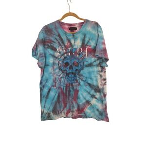 AMIRI tye dye skull shirt